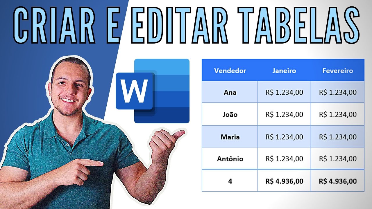 Como Fazer Tabela no Word | Na Prática como Criar, Dividir, Formatar, Centralizar, Inserir etc.