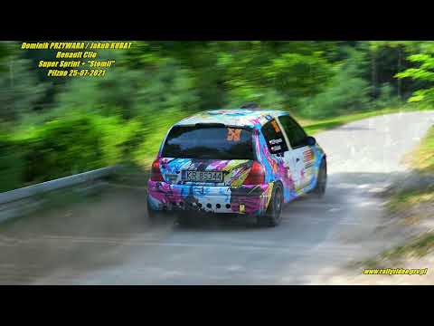 Dominik PRZYWARA / Jakub KUBAT - Renault Clio - Super Sprint + "Stomil" Pilzno 25-07-2021