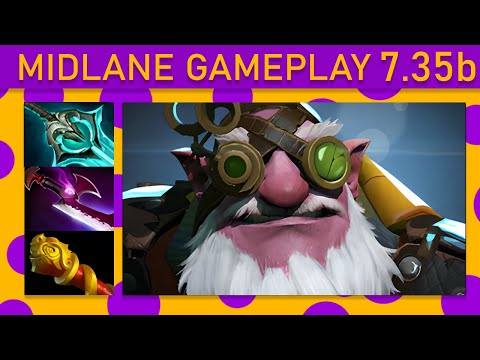 ⭐No[o]ne- Sniper 15+ Kills! Mid Gameplay 7.35b - Dota 2 Top MMR