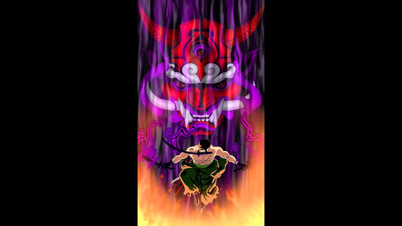 Zoro King of Hell Wallpaper
