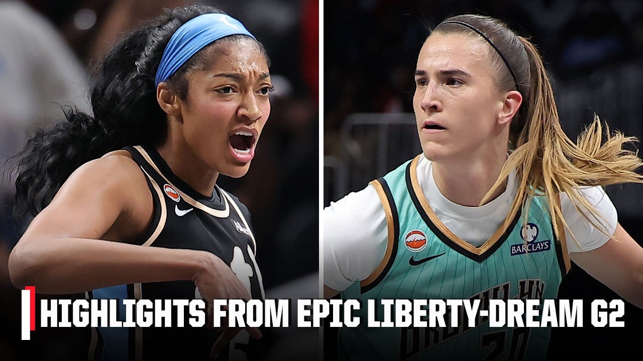 LIBERTY-DREAM GAME 2 ENDING WAS CINEMA 🍿 Final 5 minutes + Overtime Highlights | WNBA on ESPN