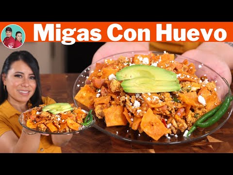 Con Tortilla, Huevo, Chorizo y Salchicha HAZ este Delicioso Desayuno de Migas a la Mexicana -