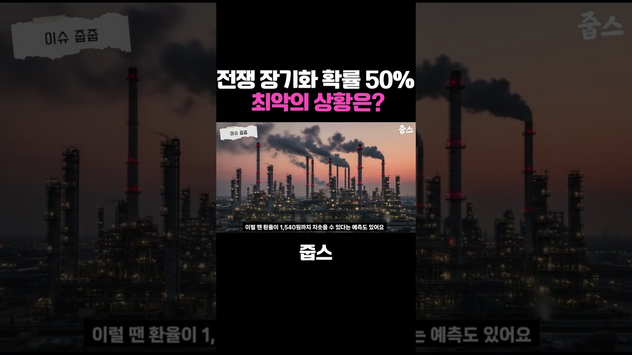 전쟁 장기화 확률 50%, 최악의 상황은?