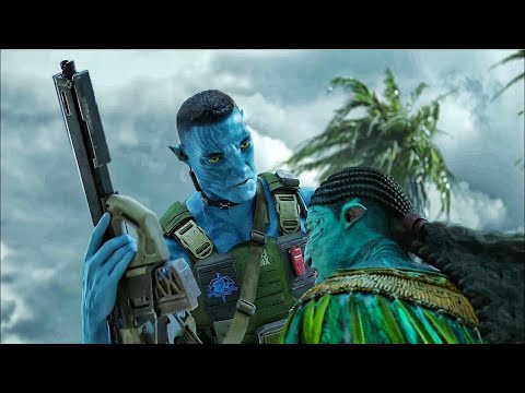 Полковник Куоритч допрашивает племя Аонунга (Островных Нави) | Аватар 2: Путь воды (2022)