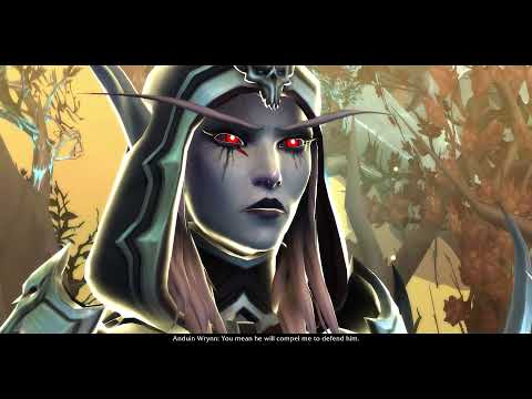 Anduin and Sylvanas Conversation Cutscene | Patch 9.1 Chains Of Domination