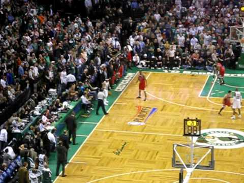 ray allen game winning shot vs bulls game 2 2009 nba playoffs shot live not recorded from tv
