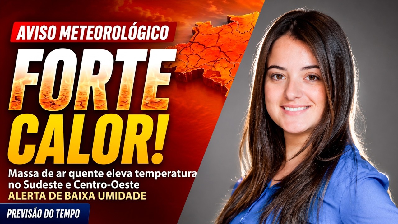 Calor de até 40°C persiste no Brasil, enquanto frio e geadas avançam pelo Sul