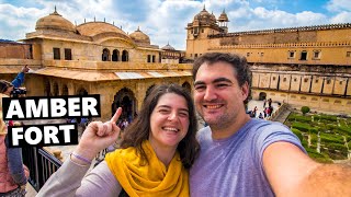 Jaipur's Amber Fort & MONKEY TEMPLE!