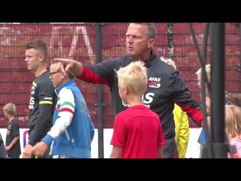 Reactie Van den Brom | Eerste training AZ
