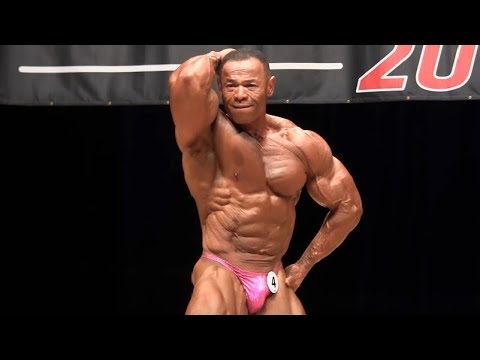 Joao Bispo Andrade (BRA), NABBA Universe 2016 - Masters Over 50 Winner