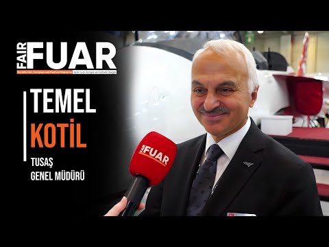 Fuar Dergisi TV-IDEF 2023-TUSAŞ Genel Müdürü Temel Kotil