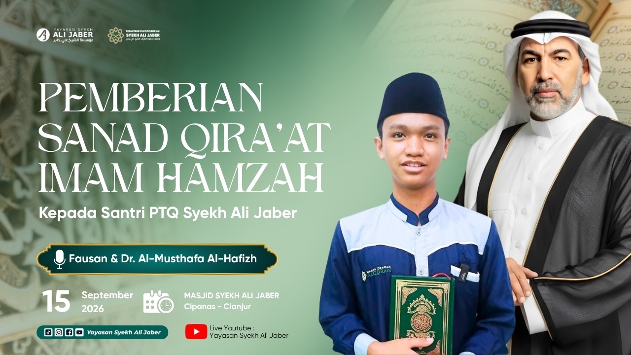 PEMBERIAN SANAD QIRA'AT IMAM HAMZAH - FAUSAN