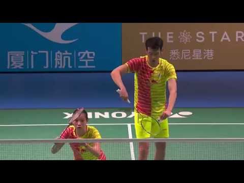 XIAMENAIR Australian Badminton Open 2016 | SF M1-XD | Lu/Huang vs Chan/Goh