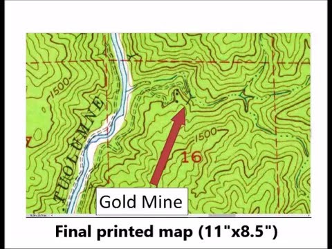 Free Custom Topo Maps