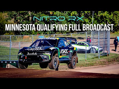 Nitro Rallycross Minnesota FULL Broadcast - Qualifying