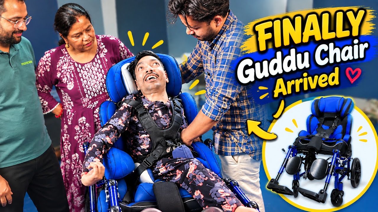 Guddu’s New CP Chair Is Here! ❤️