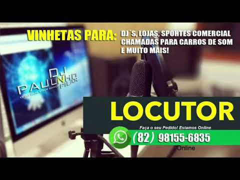 VINHETAS OLINE VENHA CONFERIR  WATSS 8298155-6835 DJ PAULINHO PILAR