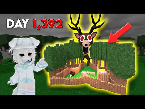 I Built the SAFEST BASE EVER in 99 Nights in the Forest!