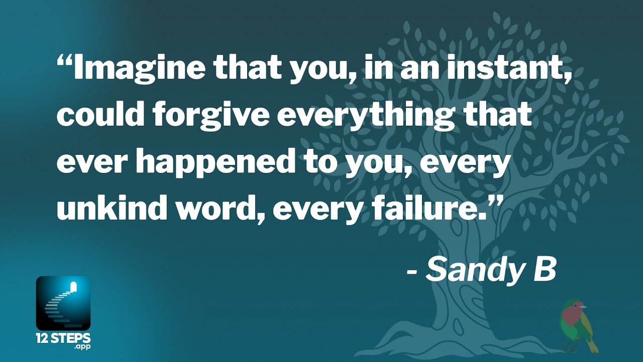 Sandy B. on character defects and forgiveness - AA Speaker