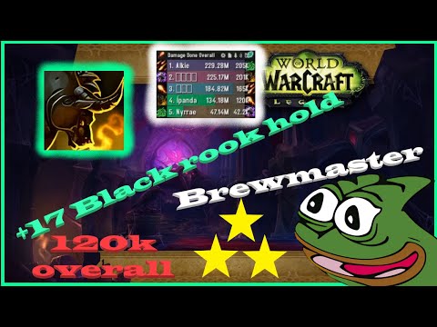 +17⭐⭐⭐ Black rook Hold l Brewmaster Monk l Season 3 l +Talents