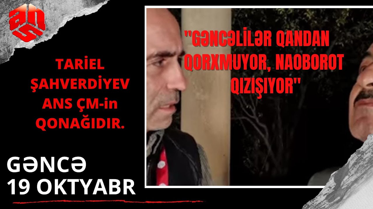 "Gəncəlilər qandan qorxmuyor, "naoborot" qızışıyor"