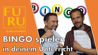Bingo spielen in deinem Unterricht! Geeignet fürs Kennenlernen, Berufswahl, Geog