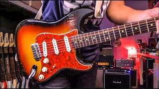 Video thumbnail for Kanji Guitar TF Signature with Ibanez TS10 by TomoFujitaMusic