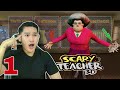 PART 1 | SCARY TEACHER 3D - (The Tv Villian, Outfit Woes, Pin Attact, Free the Cat)