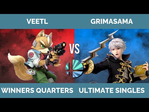 Haugasmash 42: SSBU Winners Quarters - Veetl (Fox) vs GrimaSama (Robin, Pythra)