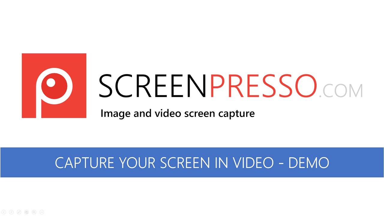 Capture your screen in HD videos