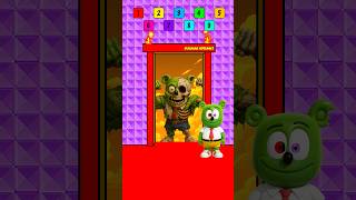 POV Block Puzzle Challenge Sprunki OC NumberBlocks: Help Gummy Bear escape From zombie
