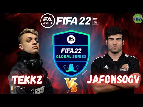 TEKKZ VS J AFONSO - FIFA 22 GLOBAL SERIES QUALIFY 4 | PRÓ VS PRÓ