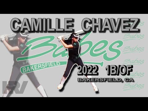 2022 Camille Chavez First Base and Outfield Softball Skills Video - Bakersfield Babes Harless 18U