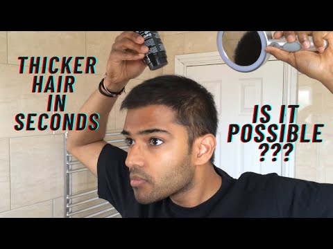 How to apply confiDense Hair Fiber - Thicker Hair In...