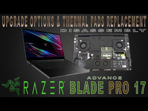 RAZER BLADE Pro 17 Advanced | Disassembly/Teardown | UPGRADE OPTION - TakeThatScrewOut