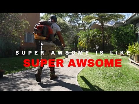 Lawn Mowing Central Coast NSW + Walker Mowers + Husqvarna Backpack Blower 580bts