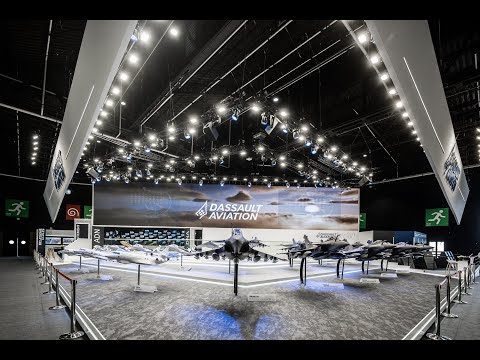 Visite virtuelle du stand militaire Dassault Aviation - Salon du Bourget 2023 - Dassault Aviation