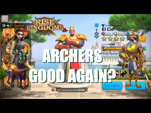 El Cid Commander Spotlight v2.0 - Skill talent tree detailed + much more - Rise of Kingdoms