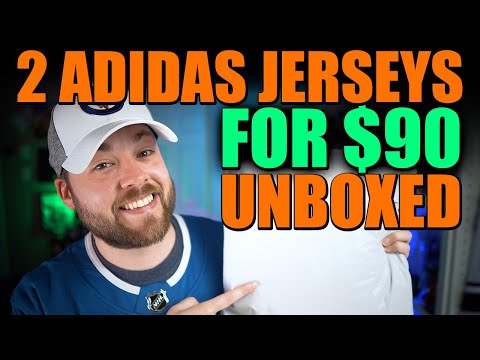 2 NHL Adidas Jerseys For Only $90! Unboxed!