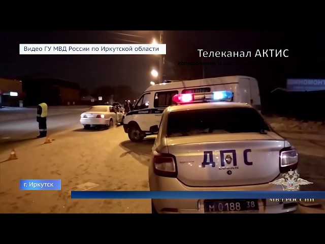 Полицейского прокатили на крыше