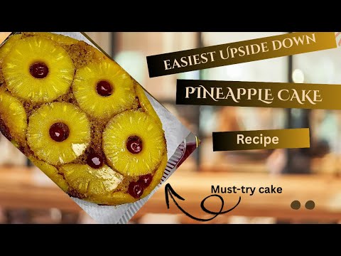 Pineapple Upside-Down Cake Recipe That Will Leave You Speechless! 🍍✨