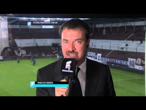 El análisis de Francisco Noriega.Lanús 2 Olimpo 0.Fecha 14.Torneo Primera División 2015.FPT
