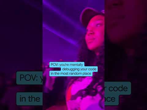 Video Thumbnail: At the club, we’re still debugging code.