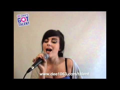 Katie Benbow auditions for Dee's Got Talent