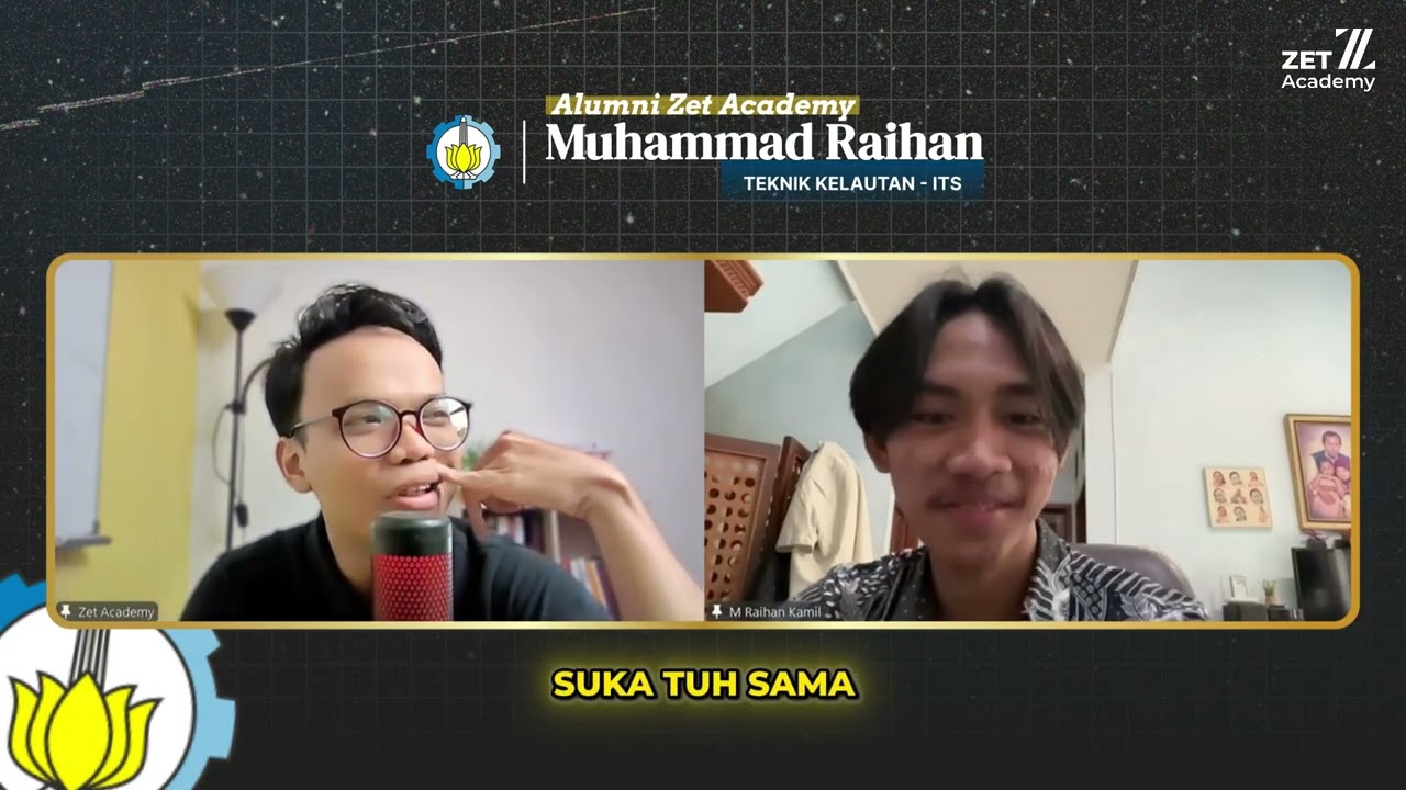 Muhammad Raihan – Alumni Zet Academy, lolos ITS Teknik Kelautan