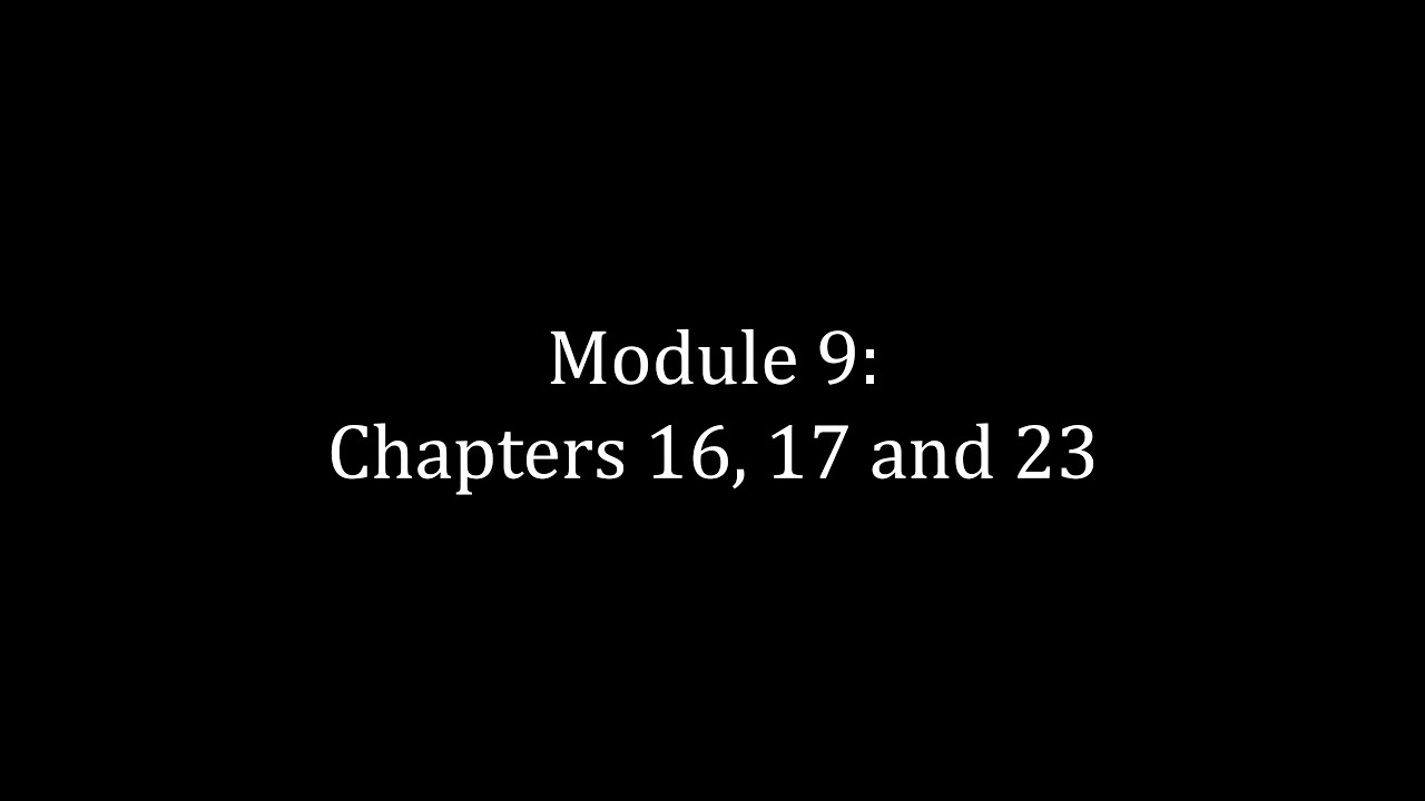 Module 9