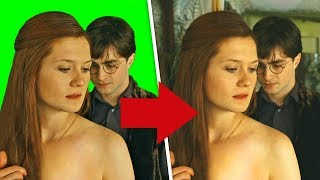 HARRY POTTER AMAZING BEFORE & AFTER ( VFX BREAKDOWN )