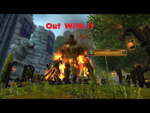 Out With It Achievements Hallow's End World Event World of Warcraft