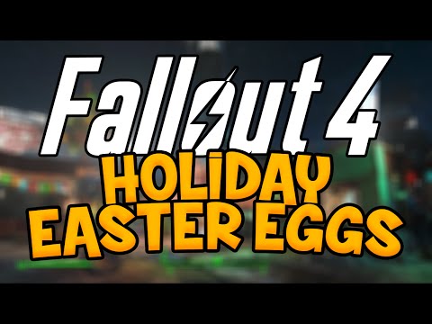 Fallout 4 Easter Eggs! Holidays in Diamond City