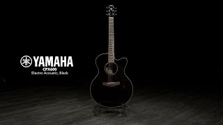 Video thumbnail for Yamaha CPX600 Electro Acoustic, Black | Gear4music demo by Gear4music Guitars